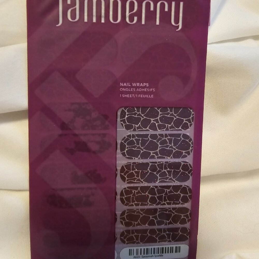 JAMBERRY NAIL WRAPS - Savannah Sparkle‎